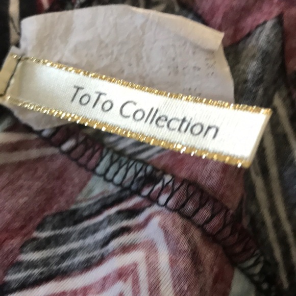 Multi-Colored Multi-Print Leggings - Picture 4 of 5